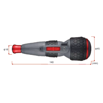 VESSEL 220USB-S1 RECHARGEABLE  BALL-GRIP SCREWDRIVER HIGH SPEED