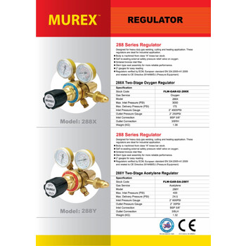 MUREX REGULATOR - 288 SERIES