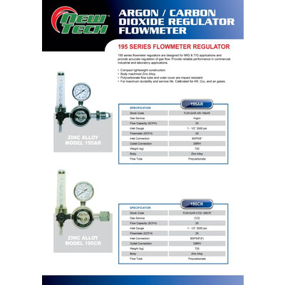 NEW TECH REGULATOR - 195 SERIES