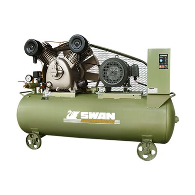 SWAN N SERIES AIR COOLED PISTON TYPE AIR COMPRESSOR (ENFORCE-LUBRICATED)